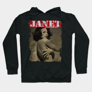 TEXTURE ART- JANET JACKSON IS QUEEN Hoodie